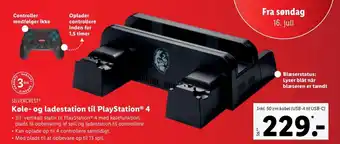 Lidl SILVERCRESTⓇ Køle- og ladestation til PlayStation® 4 tilbud
