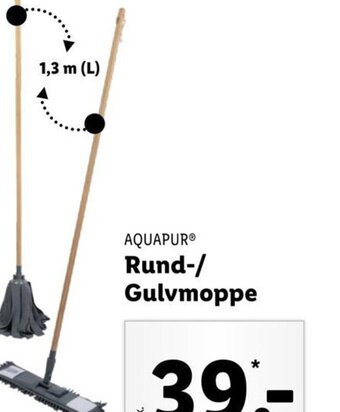 AQUAPURⓇ Rund-/ Gulvmoppe