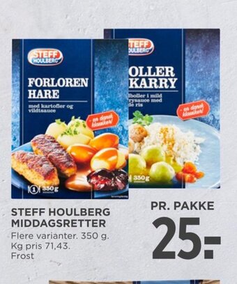 MENY STEFF HOULBERG MIDDAGSRETTER tilbud