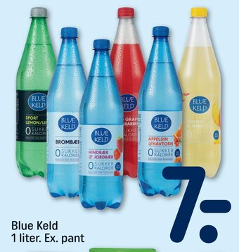 REMA 1000 Blue Keld 1 liter. Ex. pant tilbud