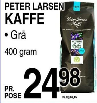 ABC Lavpris PETER LARSEN KAFFE tilbud