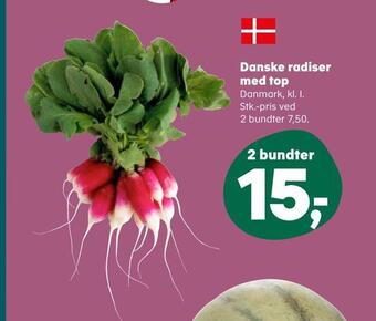 Kvickly Danske radiser med top tilbud