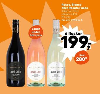 Kvickly Rosso, bianco eller rosato fuoco tilbud