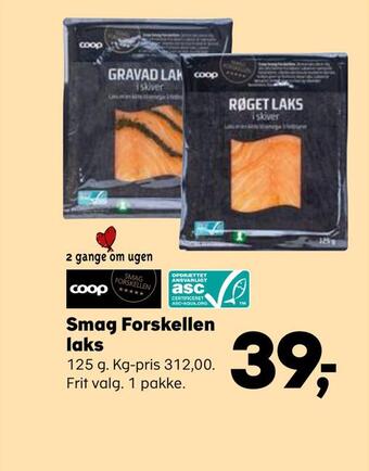 Kvickly Smag forskellen laks tilbud