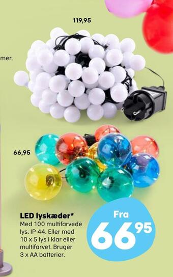 Kvickly Led lyskæder tilbud