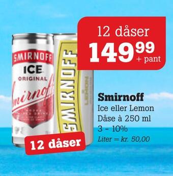 Poetzsch Padborg Smirnoff tilbud