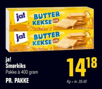 Poetzsch Padborg Ja! smørkiks tilbud