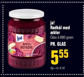 Poetzsch Padborg Ja! rødkål med æbler tilbud