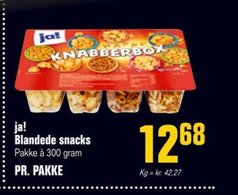 Poetzsch Padborg Ja! blandede snacks tilbud