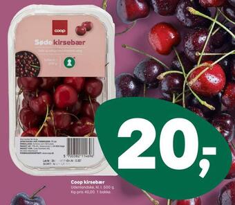 Coop kirsebær