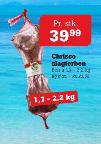 Poetzsch Padborg Chrisco slagterben tilbud