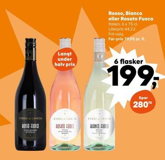 SuperBrugsen Rosso, bianco eller rosato fuoco tilbud