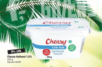 Fakta Tyskland Cheasy hytteost 1.5% tilbud