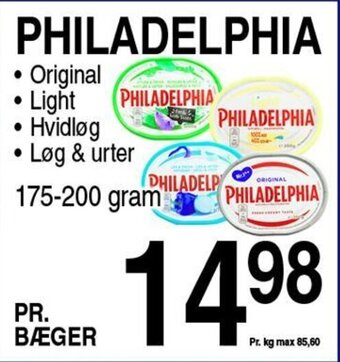 ABC Lavpris PHILADELPHIA tilbud