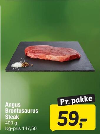 Fakta Tyskland Angus brontusaurus steak tilbud