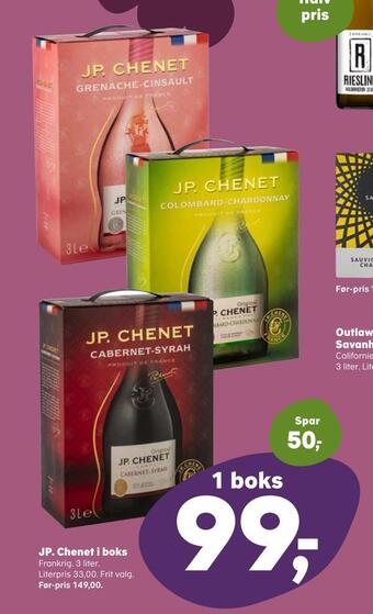 Jp. chenet i boks