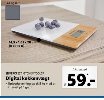 Digital køkkenvægt