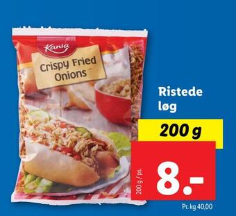 Ristede løg