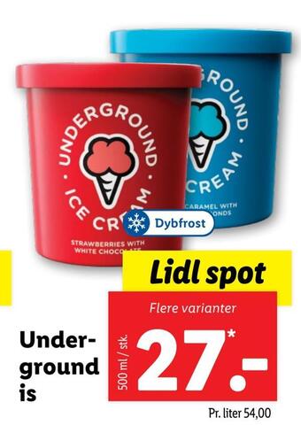 Lidl Underground is tilbud