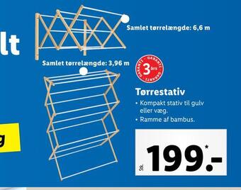 Lidl Tørrestativ tilbud