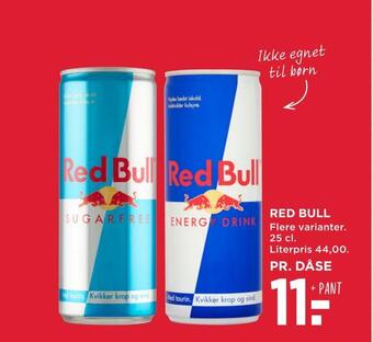 MENY Red bull tilbud