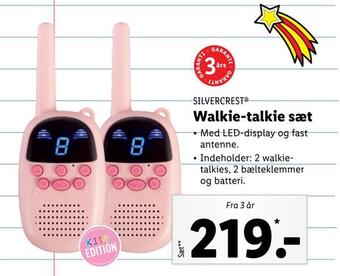 Walkie-talkie sæt