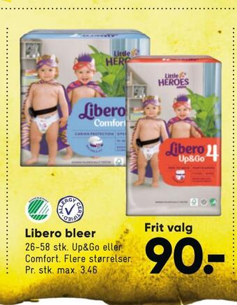 Bilka Libero bleer tilbud