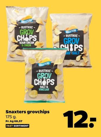 Snaxters grovchips