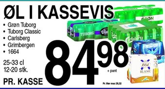 ABC Lavpris ØL I KASSEVIS tilbud