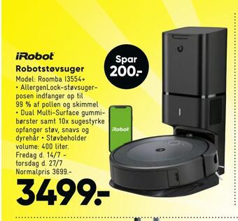 Bilka Robotstøvsuger tilbud