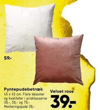 Bilka Pyntepudebetræk tilbud