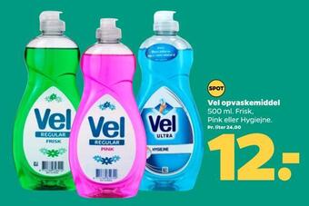 Netto Vel opvaskemiddel tilbud