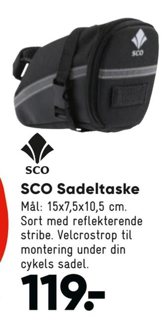 Bilka Sco sadeltaske tilbud