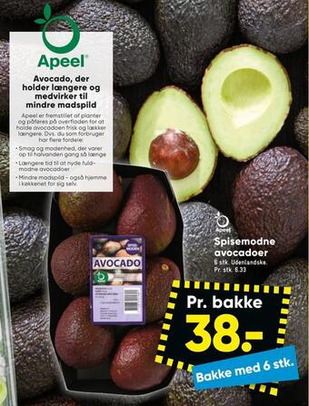Spisemodne avocadoer