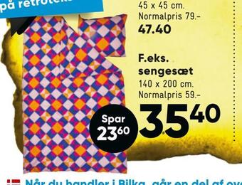 Bilka Sengesæt tilbud