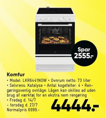 Bilka Komfur tilbud
