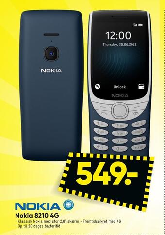 Bilka Nokia 8210 4g tilbud