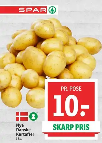 SPAR Nye Danske Kartofler tilbud