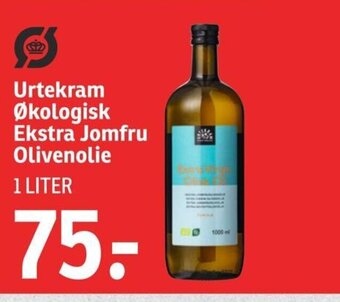 SPAR Urtekram Økologisk Ekstra Jomfru Olivenolie tilbud