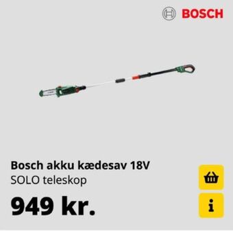 10-4 Byggecenter Bosch kædesav tilbud