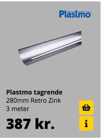 Plastmo tagrende