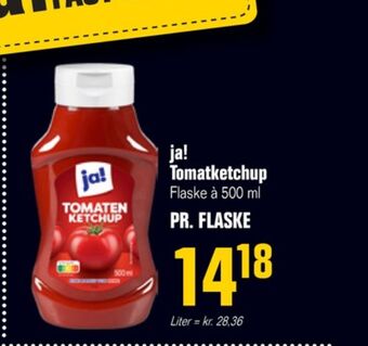 Otto Duborg Ja! ketchup tilbud
