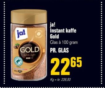 Otto Duborg Gold instant kaffe tilbud