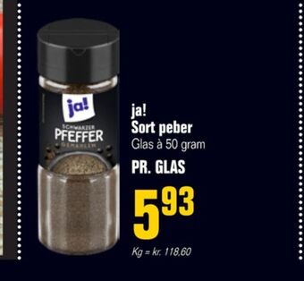 Otto Duborg Ja! peber tilbud