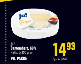 Otto Duborg Ja! camembert tilbud