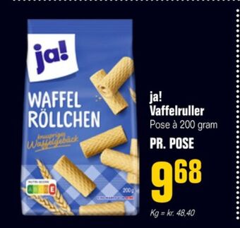 Otto Duborg Ja! vafler tilbud