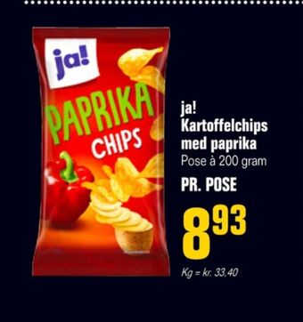 Otto Duborg Ja! chips tilbud