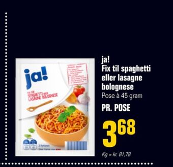 Otto Duborg Ja! krydderimix tilbud