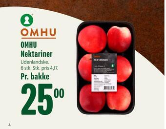 Min Købmand Omhu nektariner tilbud