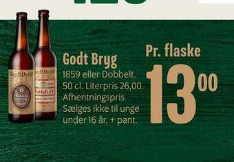 Min Købmand Godt bryg tilbud